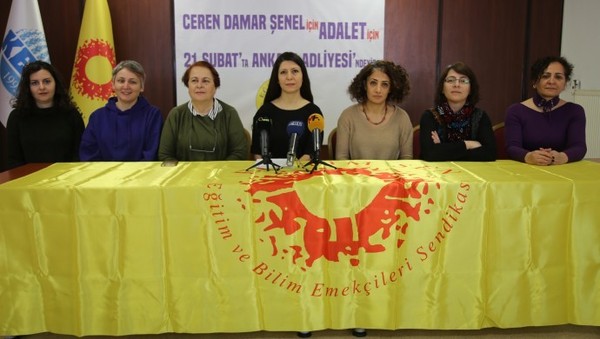 Eğitim-Sen'den Ceren Damar duruşmasına çağrı - Resim : 1