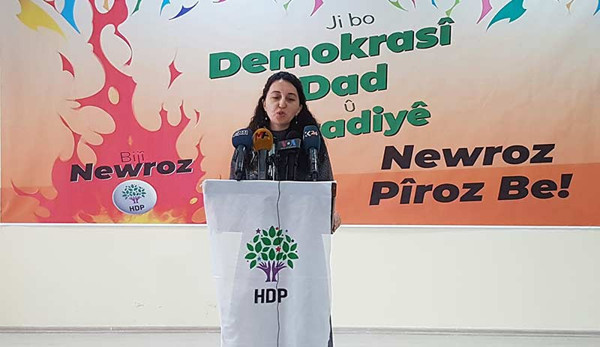 HDP'den çağrı: Her yer Newroz alanıdır - Resim : 1