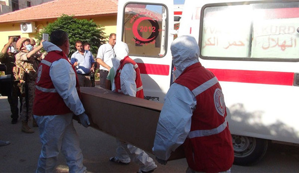 Türkiye alınmalarını engelleyince Kürt Kızılayı toprağa verdi - Resim : 2
