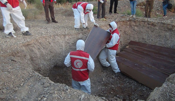 Türkiye alınmalarını engelleyince Kürt Kızılayı toprağa verdi - Resim : 1