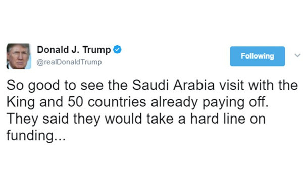 Katar krizine ilişkin Trump'tan ilk açıklama - Resim : 2