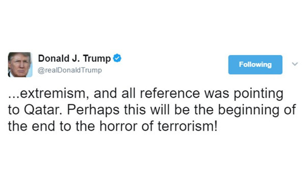 Katar krizine ilişkin Trump'tan ilk açıklama - Resim : 3