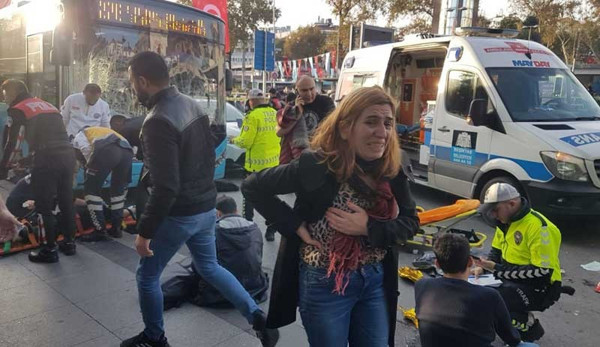 Beşiktaş'ta özel halk otobüsünün sabıkalı sürücüsü dehşet saçtı: 2 si ağır 13 yaralı - Resim : 2