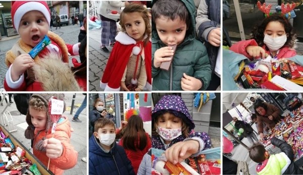 Yeldeğirmeni'nden çocuklara 'çikolata tadında bir yıl' dileği - Resim : 2