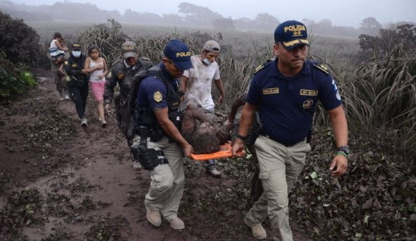 Guatemala'da yanardağ patlaması: Çok sayıda ölü ve yaralı var - Resim : 1