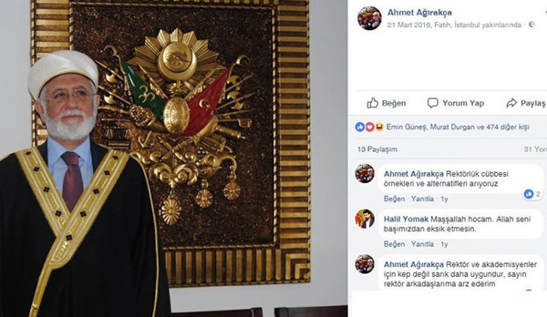 'Akademisyenler için kep değil, sarık daha uygundur' - Resim : 1