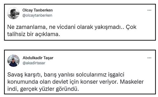 Grup Yorum 'Sosyalizmin anavatanı' diyerek Moskova konserini paylaştı, Twitter ikiye bölündü - Resim : 3