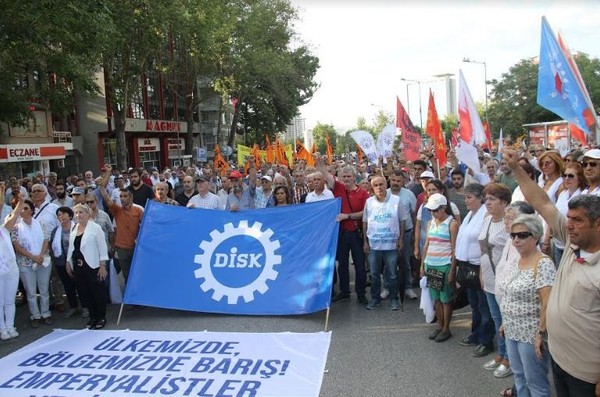 Ankara'da barış mitingi: Barışı da halk iradesini de omuz omuza savunacağız - Resim : 1