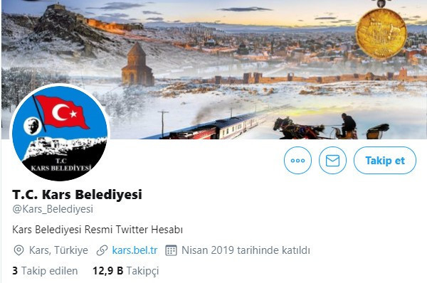 Silahlarla işbaşı yapan kayyım, Kars Belediyesi'nin sosyal medya hafızasını da sildi - Resim : 1
