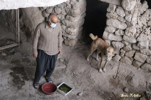 Hasankeyf’teki mağarada 23 yıllık inziva - Resim : 1
