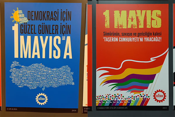 1 Mayıs: 1976’dan 2022’ye İşçi Bayramı afişleri - Resim : 1