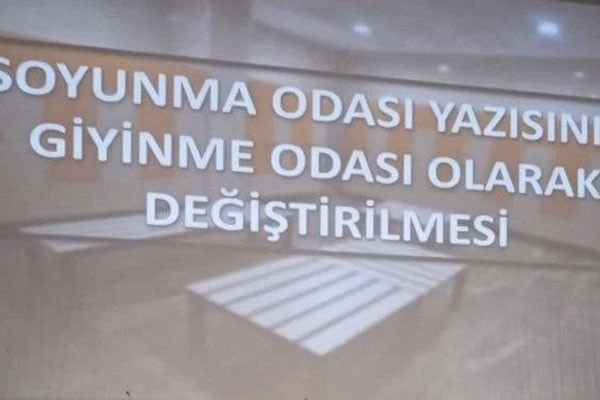 Fatma Şahin'in 'tam bir deli' dediği rektörden büyük icraat: Soyunma odasını giyinme odası yaptı - Resim : 1