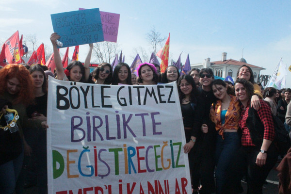 İstanbul'da 8 Mart: eşit ve özgür bir yaşam için isyandayız - Resim : 1