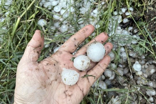 Bolu'da sağanak ve dolu hasara neden oldu - Resim : 2