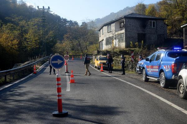 Trabzon'da karantinayı duyan mahalleden kaçtı - Resim : 1