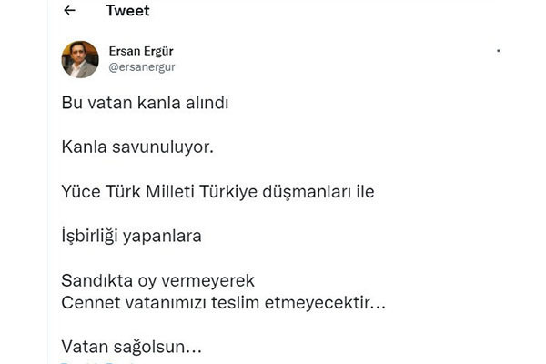 SADAT ve ASSAM yöneticisi, önce yazdı sonra sildi: Sandıkta teslim etmeyiz - Resim : 2