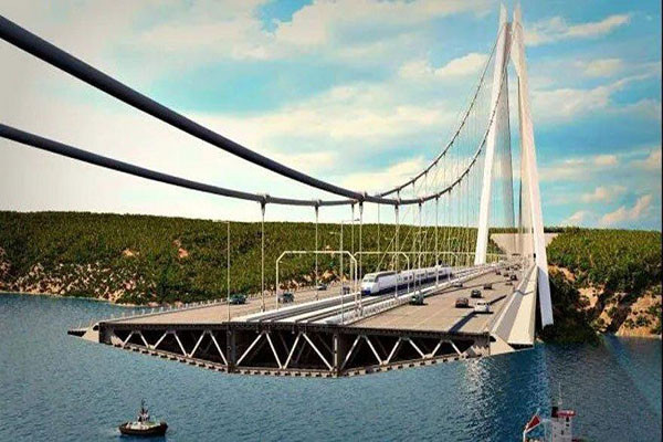 3. Köprüde yer alan tren yolu projesi unutuldu - Resim : 1