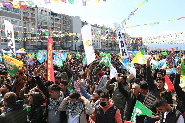 36 merkezde Newroz ateşi yakıldı: Şimdi kazanma zamanı - Resim : 7