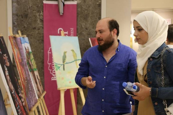 Antep'te 'Sanatın Evrensel Gücü' sergisi açıldı - Resim : 1