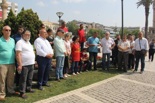 1 Mayıs öncesi açlık grevindeki Mahir Kılıç’a destek - Resim : 1