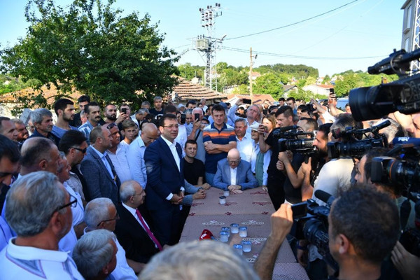 Kılıçdaroğlu ve İmamoğlu Çatalca'da AKP'li belediyeyi ziyaret etti - Resim : 2