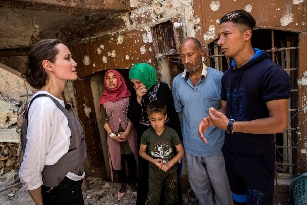 Angelina Jolie: Musul gördüğüm en büyük yıkım - Resim : 1