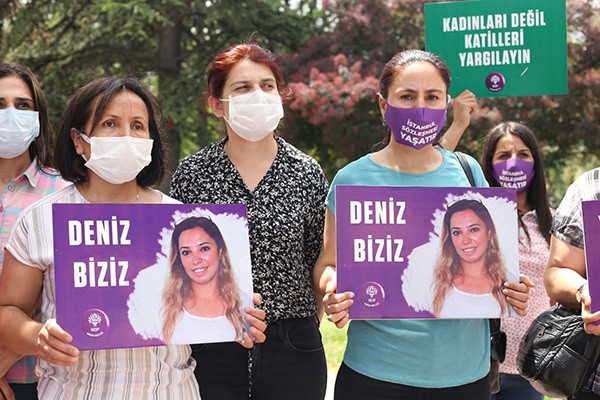 Kadınlar Meclis önünden seslendi: HDP değil, erkek ittifakının çeneleri kapatılacak - Resim : 2