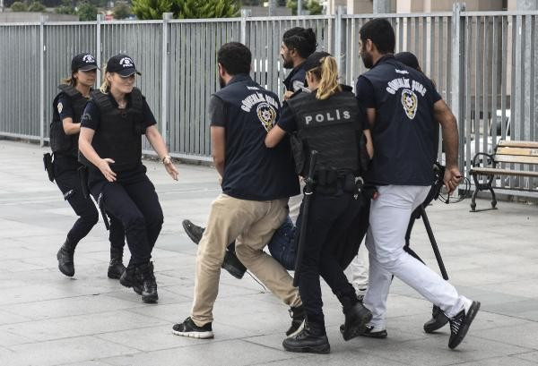 Çağlayan sınırlarında Gülmen ve Özakça adı yasak - Resim : 1