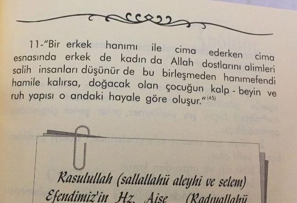 İsmailağa: Kocanızla cinsel ilişki sırasında Allah dostlarını düşünün - Resim : 1