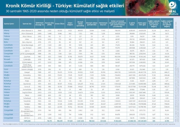 Kömür termik santrallerinin 55 yıllık karnesi: 195 bin erken ölüm - Resim : 2