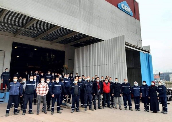 Metal işçisi greve çıktı - Resim : 1