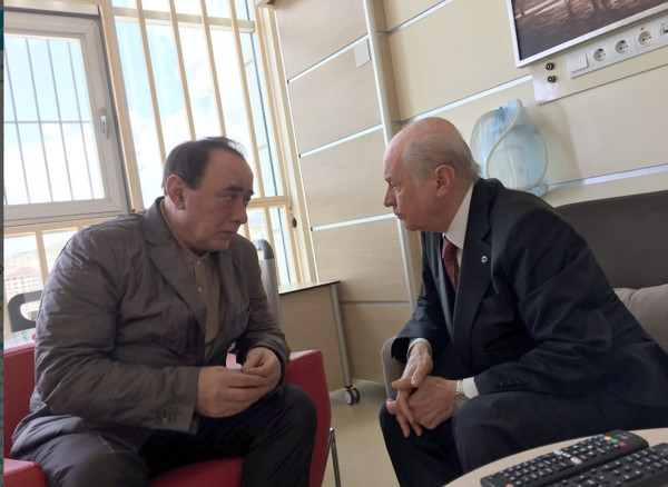Devlet Bahçeli, Alaattin Çakıcı’yı ziyaret etti - Resim : 1