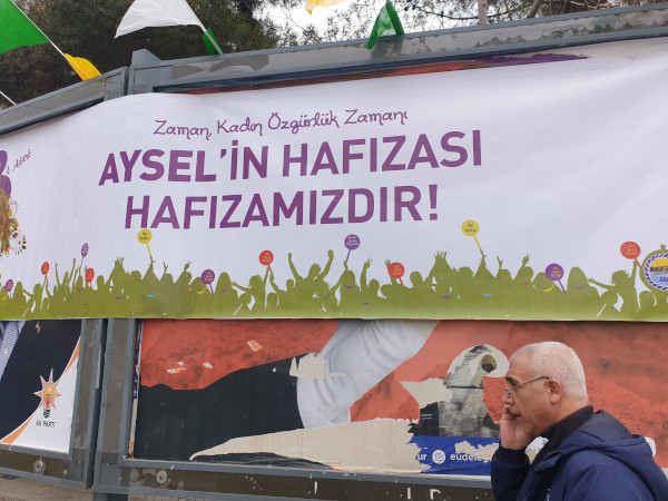 Diyarbakır'da alanlara çıkan kadınlar 'Aysel'in hafızası hafızamızdır' dedi - Resim : 2