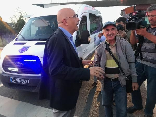 Yargıtay'ın tahliyesine karar verdiği Berberoğlu cezaevinden çıktı - Resim : 2