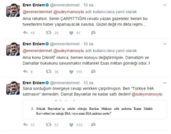 Eren Erdem'den Bakan Soylu'ya 'militan' yanıtı - Resim : 1