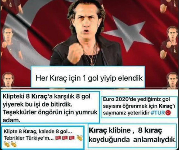 Sosyal medyada gündem milli takım: Her Kıraç için 1 gol yedik - Resim : 1