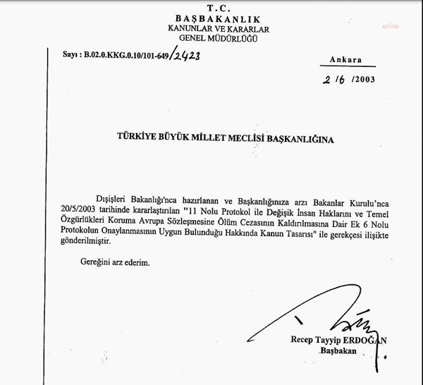 Dönemin başbakanı Erdoğan tarafından kaldırılan idam cezasını Cumhurbaşkanı Erdoğan tekrar gündeme getirdi - Resim : 1