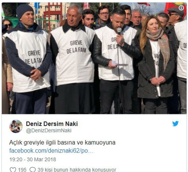 Deniz Naki açlık grevini sonlandırdı - Resim : 1