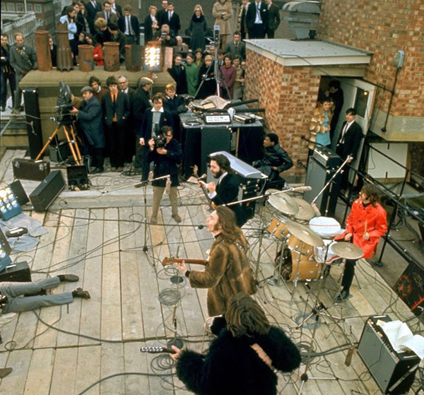 The Beatles'ın 'çatı konseri' sinemalarda izleyicilerle buluşacak - Resim : 1