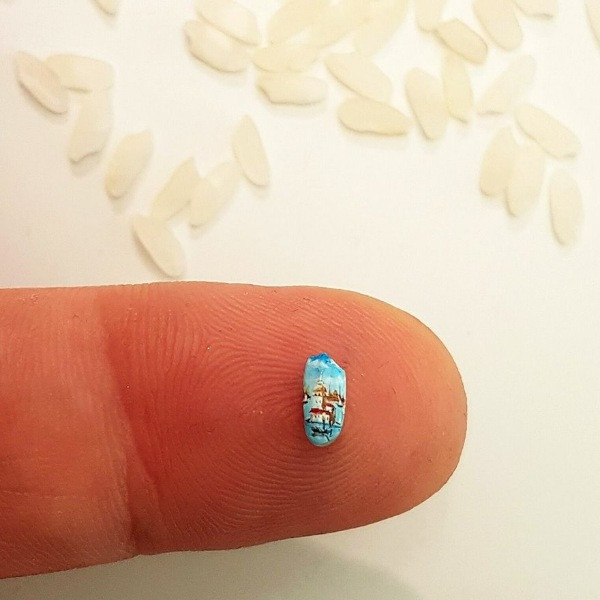 Micro-artist Hasan Kale'nin minik sanat eserleri - Resim: 4