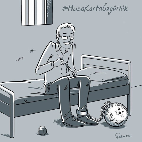 Çizerlerden Musa Kart'a destek karikatürleri - Resim: 15