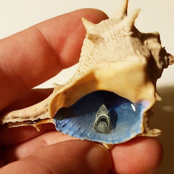 Micro-artist Hasan Kale'nin minik sanat eserleri - Resim: 9
