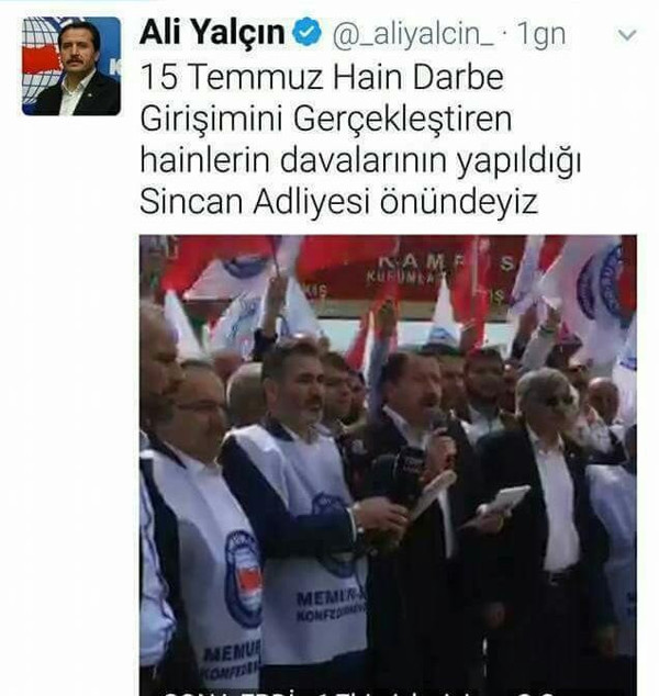Şimdilerde protestocu ama - Resim : 3