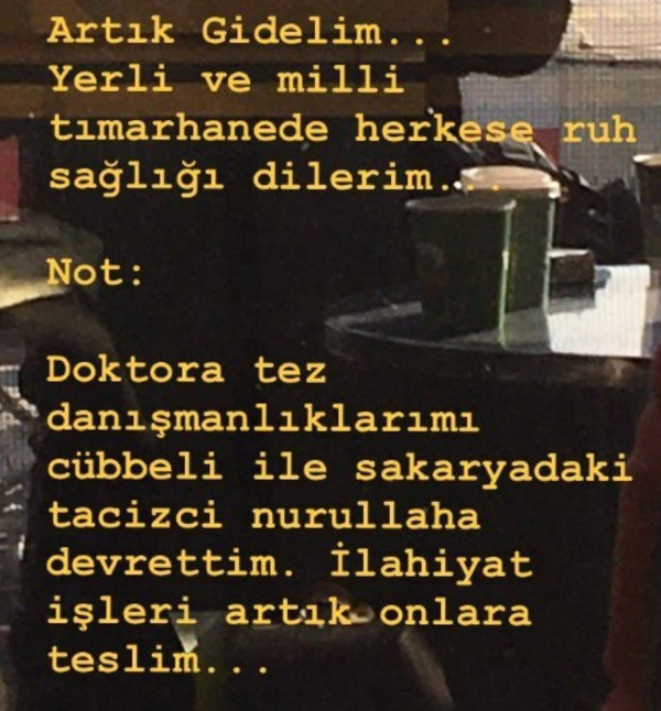 Ölümle tehdit edilen ilahiyat profesörü, Türkiye'yi terk etti - Resim : 1