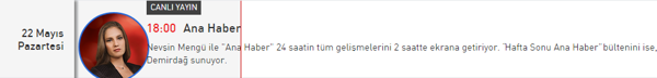 Nevşin Mengü CNN Türk ekranında yoktu - Resim : 1
