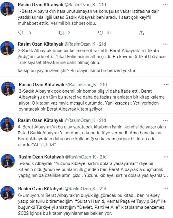 Berat Albayrak'ın babasından sert sözler: Yüzünü kıbleye sırtını dolara yaslayanlar var - Resim : 1