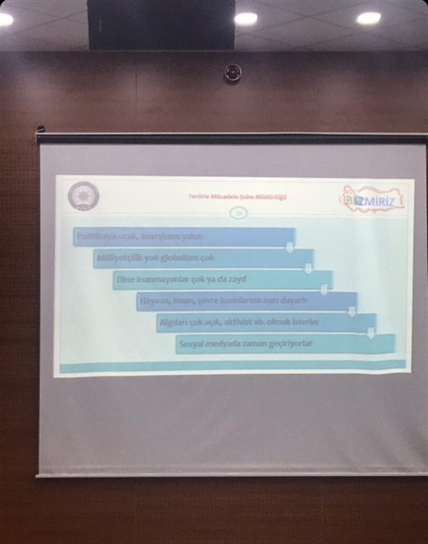 İzmir Emniyet Müdürlüğü: Hayvana ve çevreye duyarlı olanlar terörist olmaya daha yatkın - Resim : 1