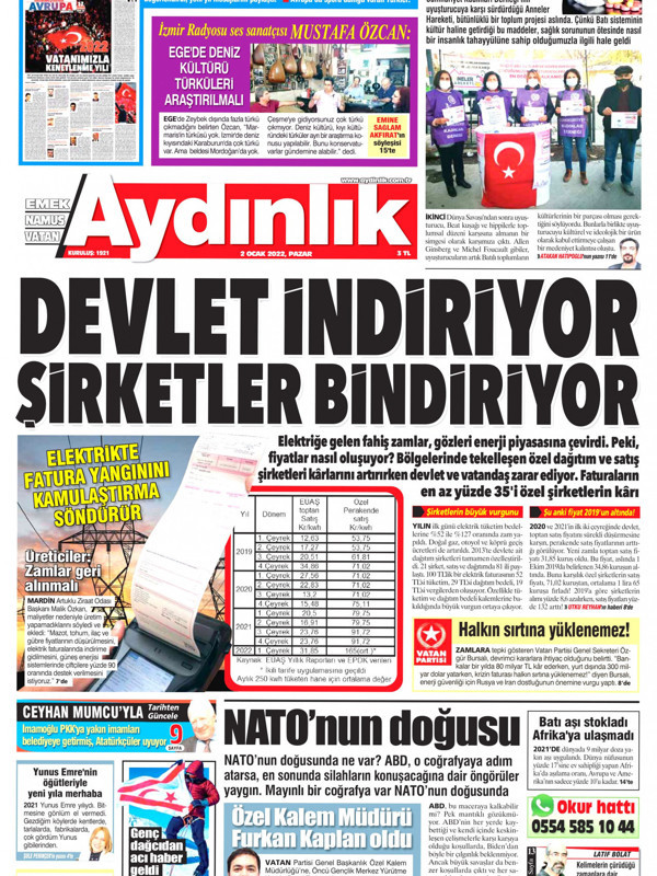 İktidar medyası zam yağmurunu böyle gördü: 'Yeni tarife' - Resim : 4