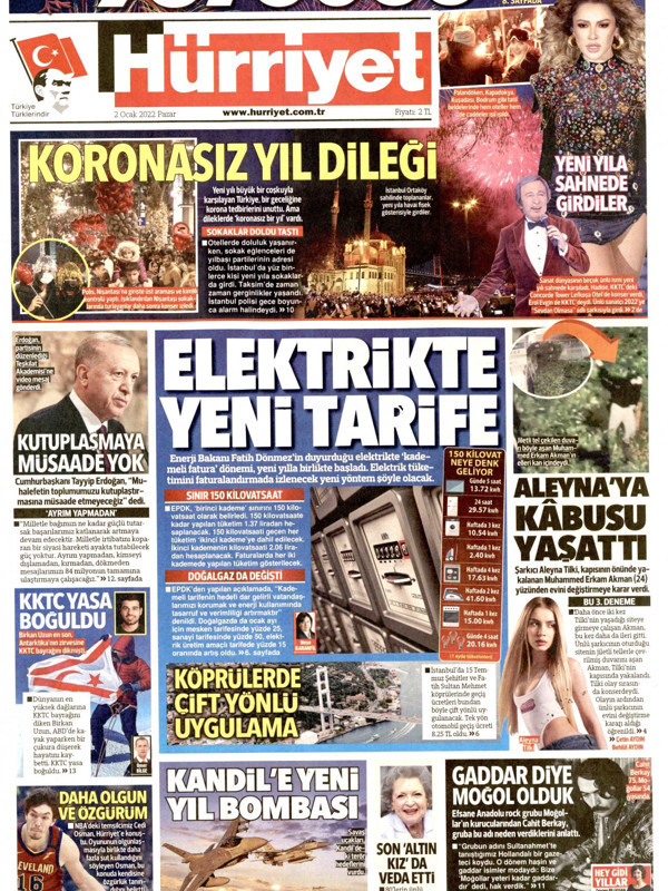 İktidar medyası zam yağmurunu böyle gördü: 'Yeni tarife' - Resim : 1
