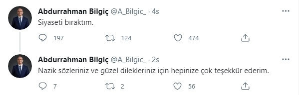 DEVA Partisi'nin kurucu ismi siyaseti bıraktı - Resim : 1
